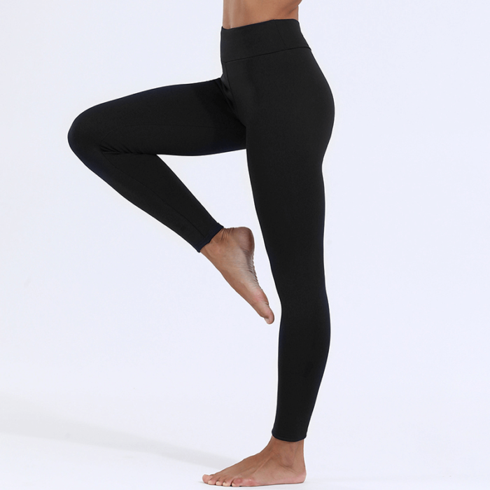 legging polaire femme