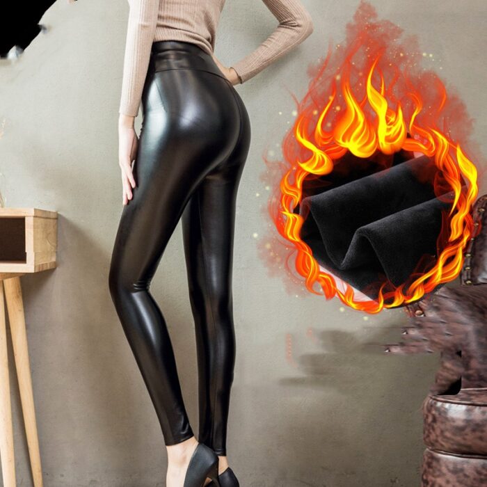 legging cuir qualité