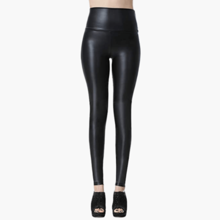 Legging cuir