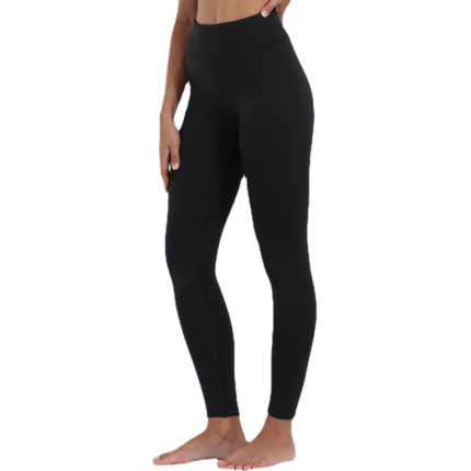 Legging doublé polaire femme noir