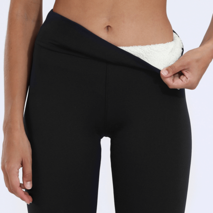 Legging doublé polaire femme